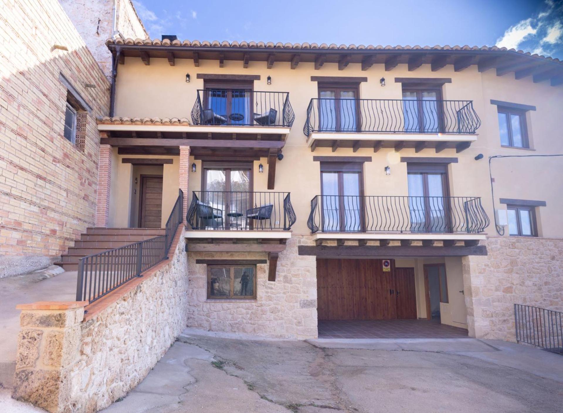 El Sueno Del Buho 6. Atico Con Chimena Apartment Beceite Exterior photo